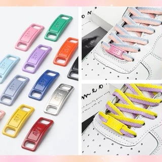 Af1 หัวเข็มขัดรองเท้าโลหะ 2 ชิ้น/แพ๊ค อุปกรณ์เสริม สําหรับเชือกผูกรองเท้าผ้าใบ