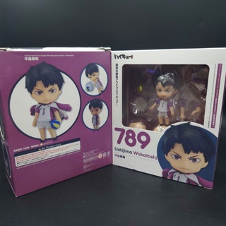 โมเดล ไฮคิว!! คู่ตบฟ้าประทาน  Haikyu!!  Nendoroid 789 China Version Ushijima Wakatoshi  น่ารัก เปลี่ยนหน้า+ท่าทางได้