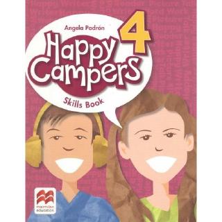DKTODAY หนังสือ (1ED) HAPPY CAMPERS 4:SKILLS BOOK