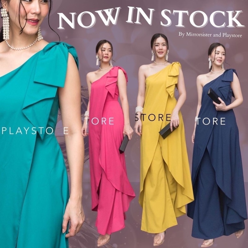 MiRRoRSiSTER’s LaviL PLAYSUiT ชุดจั้มสูทขายาวไปงาน