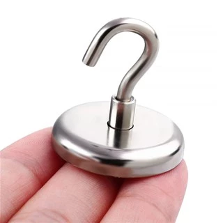แม่เหล็กตะขอ Hook Magnet ตะขอแม่เหล็กทรงพลัง ตะขอเกี่ยว แขวนกุญแจ แม่เหล็กแรงสูง แม่เหล็ก นีโอไดเมียม Neodymium Magnet