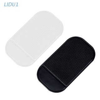 Lidu1 Universal แผ่นซิลิกาเจลกันลื่นสําหรับวางโทรศัพท์มือถือพวงกุญแจติดในรถยนต์