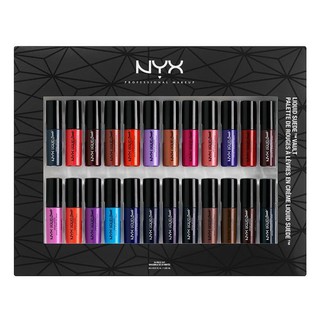 NYX Liquid Suede Cream Lipstick Set 24 Colour