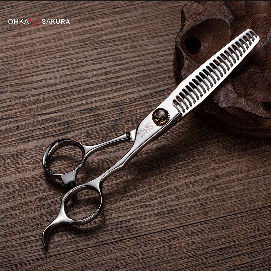กรรไกรตัดผม OHKA SAKURA 025 made in Taiwan เคอรี่ 2-3 วัน