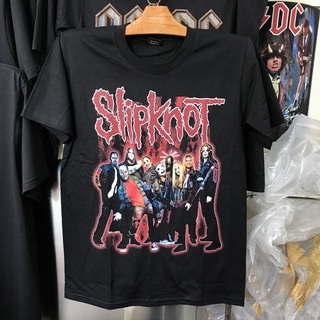 SL185 SLIPKNOT เสื้อยืดวงร็อค สลิปน็อต เสื้อวง เสื้อยืดสลิปน็อต เสื้อวินเทจ