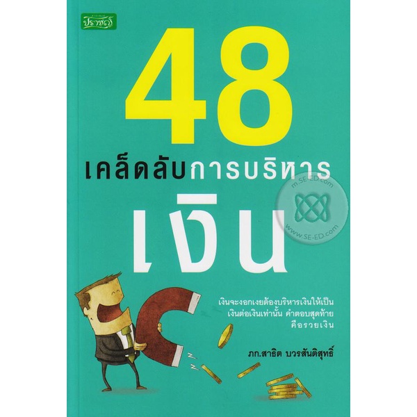 48 เคล็ดลับการบริหารเงิน ****หนังสือมือหนึ่ง สภาพ 90%****จำหน่ายโดย  ผู้ช่วยศาสตราจารย์ สุชาติ สุภาพ