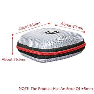 KZ Case earphone Box Bluetooth Headset case Square Portable Compression Headset case EVA Zipper with logo ZST V80 ES4