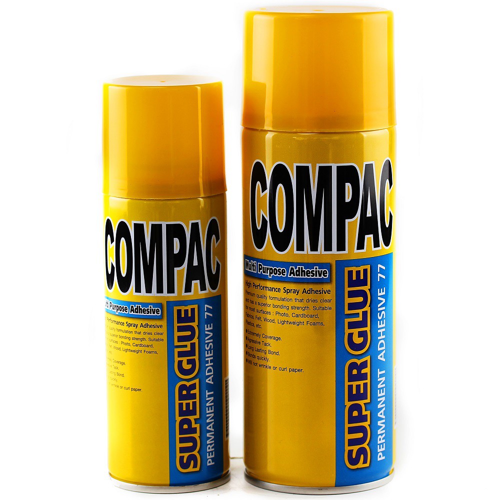 สเปรย์กาว ซุปเปอร์กลู (Superglue) ชนิดติดถาวร SUPER GLUE 77 Spray