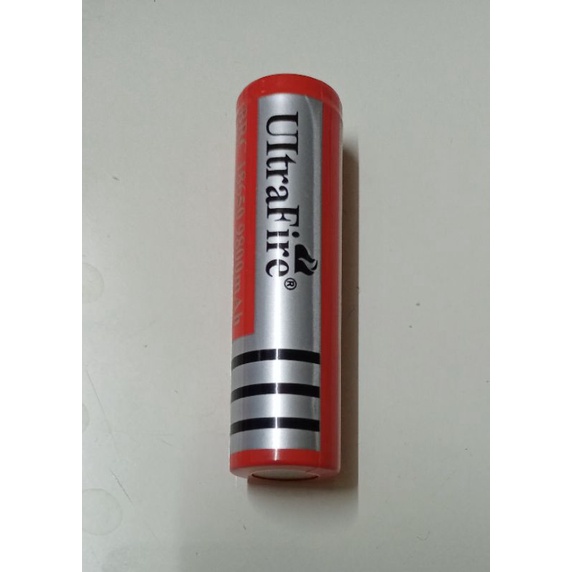 ถ่านชาร์จลิเธียมไอออน 18650 9800mAh 3.7V หัวนูน