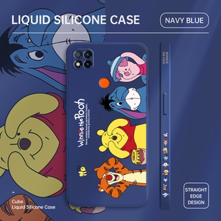 เคสซิลิโคนนิ่ม ลายการ์ตูนหมี ป้องกันกล้อง สําหรับ Redmi 8A 8 9A 9C 9T 9 10 K20 K30 K40 Pro