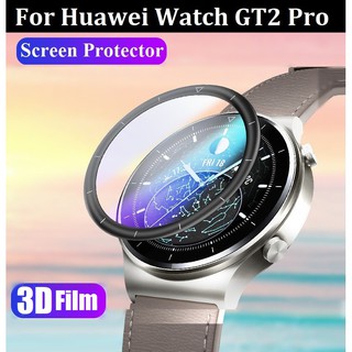 Huawei Watch GT 2 Pro โปรแกรมรักษาหน้าจอ สำหรับ Huawei Watch GT 2 Pro Screen Protector Explosion-proof PET Screen Protector Film Huawei GT2 pro Full Coverage Screen Film for GT2 pro