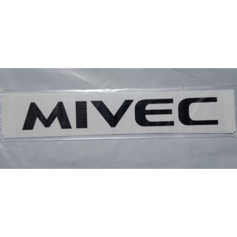 สติ๊กเกอร์ MITSUBISHI MIVEC