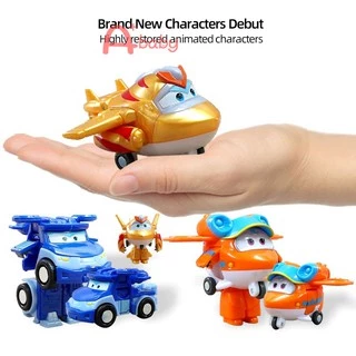 Super Wings Auldey Goldenboy/Leo/Sunny โมเดลหุ่นยนต์ของเล่น สําหรับเด็ก