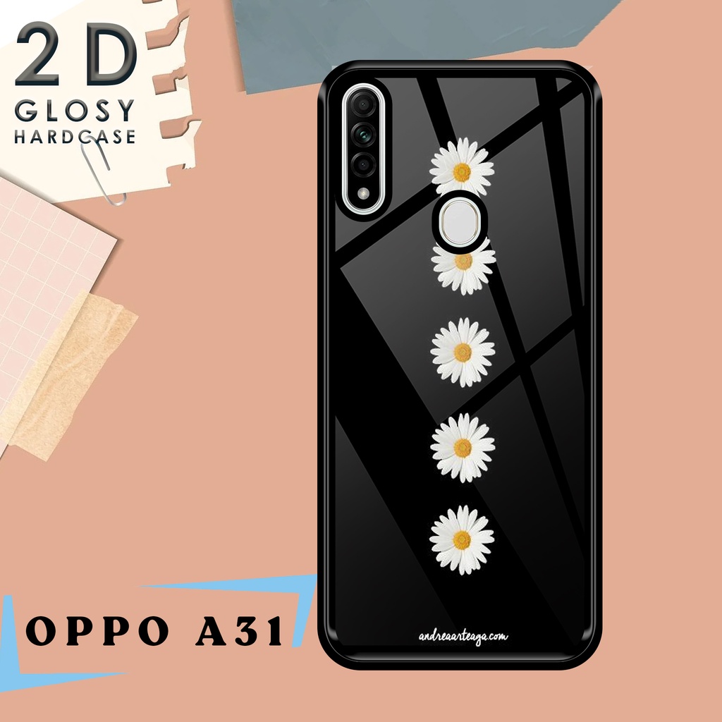 ล่าสุด Oppo A31 Case Flower Case Oppo A31 Hardcase Softcase Glossy 2D Cassing
