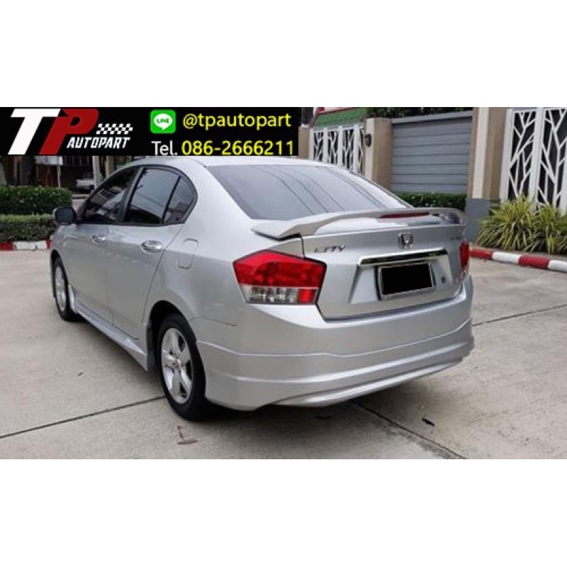 ชุดแต่งซิตี้ Honda City 2008 2009 2010 2011 Mugen สเกิร์ตรอบคันจาก Tp-Autopart