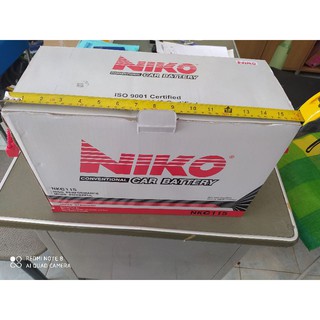 แบตเตอรี่ NIKO NKC 115 (N100) (100 แอมป์) ถูกที่สุด (หม้อเปล่า) BATTERRY N100 (100 Ah) รถใหญ่ งานรับเหม่า จัดเลย