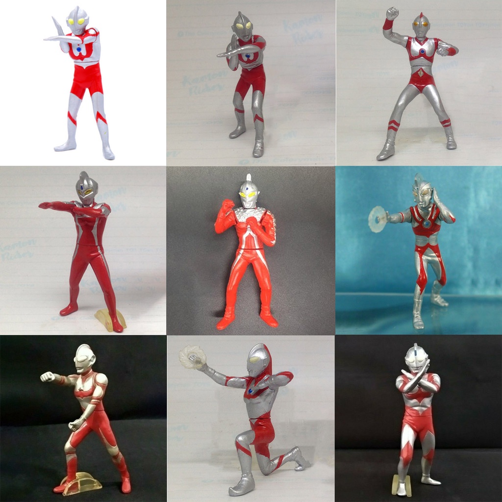 BANDAI :  HG Series Gashapon – Ultraman – งานแท้ เก่าเก็บ