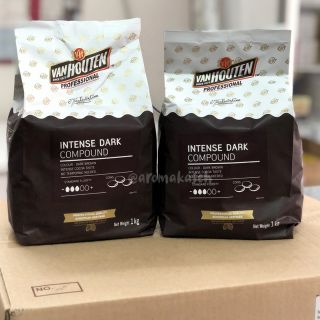 Vanhouten intense dark compound  ช็อกโกแลต 1 กิโลกรัม