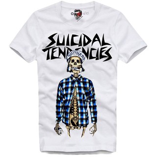 เสื้อยืดผ้าฝ้ายพิมพ์ลายแฟชั่น Suicidal Tendencies Obey Supreme Hard Core 3831G Mens T-Shirts Birthday Present WibZ