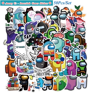 ❉ Among Us - Series 01 Innersloth Games สติ๊กเกอร์ ❉ 50Pcs/Set Waterproof DIY Fashion Decals Doodle สติ๊กเกอร์