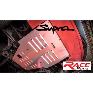 แผ่นปิดใต้ท้อง แผ่นปิดใต้ห้องเครื่องอลูมิเนียม Raceplate Undertray สำหรับ Toyota Supra A80​