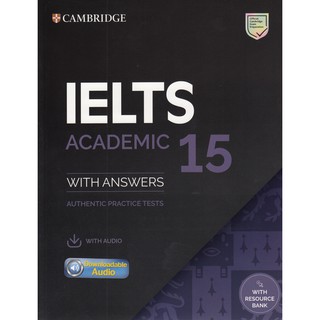 DKTODAY หนังสือ CAMBRIDGE IELTS 15 ACADEMIC: SB + ANS + AUDIO DOWNLOAD CODE