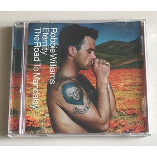 ซีดีซิงเกิ้ล ลิขสิทธิ์ มือ 2 สภาพดี...250 บาท“Robbie Williams”ซิงเกิ้ล"Eternity"/"The Road to Mandalay"แผ่นไทย