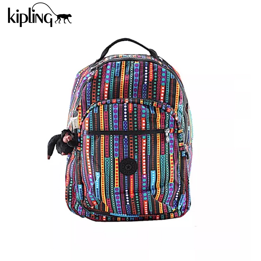 กระเป๋าเป้  Kipling Seoul Prt Backpack กระเป๋าสะพายหลัง BP3447
