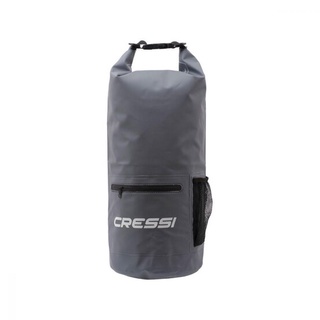 CRESSI DRY BAG GREY WITH ZIP 10LT