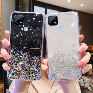 เคส Realme C25Y C25 C25s C21Y C21 C11 GT Master Edition 8 5G 4G 2021 New Back Cover Bling Clear Black Green Pink Star Space TPU Soft Phone Case เคสโทรศัพท์ RealmeC25Y Handphone Casing