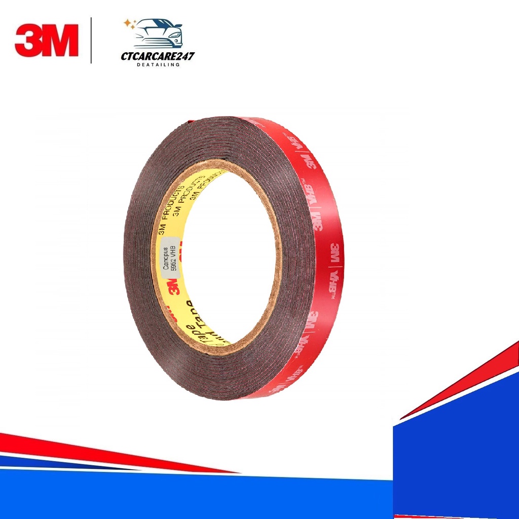 VHB 3M 5952 เทปนิรภัย ยาว 4.5m x 1.1mm ขนาด 10mm, 20mm