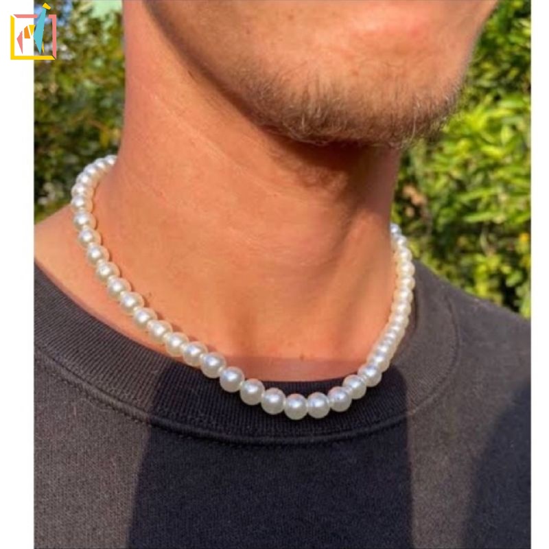 สร้อยคอ ประดับไข่มุก แฟชั่นสําหรับผู้ชาย และผู้หญิง 2022 CRD