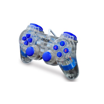 จอยคอมพิวเตอร์ จอยเกมส์ JOY USB Oker U706 ดำ U707 ใส