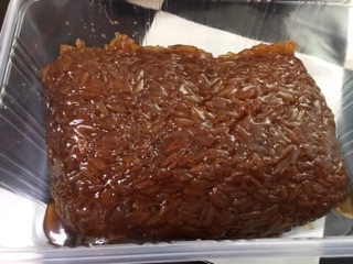 เหนียวกวน,กาละแม แพคกล่องพลาสติกอร่อยสูตรพื้นบ้านแท้ๆอร่อยสะอาด ถุง 500 กรัม