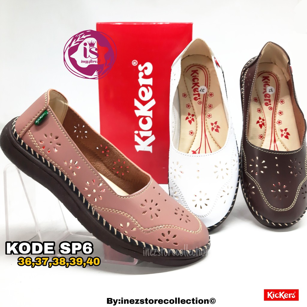 KICKERS รองเท้าสลิปออนผู้หญิง รหัสคุณภาพ SP6 WHOLESALE