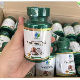 น้ำมันมะพร้าวสกัดเย็น Coconut oil by Mermaid