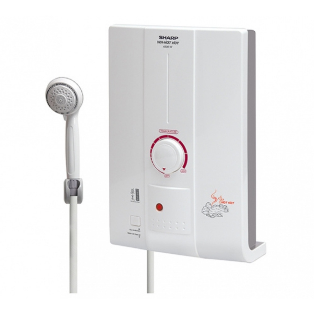 เครื่องทำน้ำอุ่น SHARP รุ่น WH-HOT HOT / WH-HOTHOT ขนาด 4,500W (รับประกันสินค้า 5 ปี) **รับติดตั้งเฉพาะจังหวัดเชียงราย** ราคา ถูกที่สุด ดีลบีเคเค แกลเลอรีภาพที่ 2