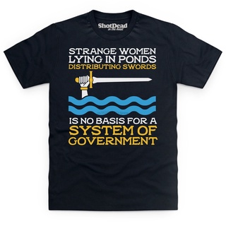 เสื้อยืด พิมพ์ลาย Monty Python And The Holy Grail แฟชั่นฤดูร้อน สําหรับผู้ชายS-5XL