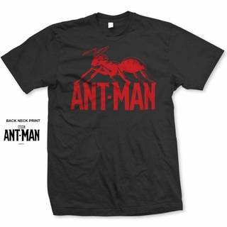 [S-5XL]เสื้อยืด พิมพ์ลายโลโก้ Marvel Comics Ant Man Xx ขนาดใหญ่ สีดํา สีแดง สไตล์ฮิปฮอป สําหรับผู้ชาย