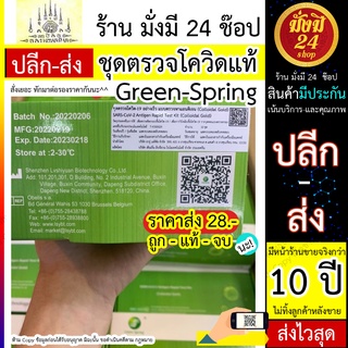 เอทีเค กล่องเขียว ตรวจเชื้อไวรัส ปล้องกันการป่วย ปลอดภัย (1 BoX  มี 10ชุดเทส) เอทีเค