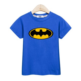 เสื้อสำหรับเด็ก เสื้อยืดแขนสั้นแบ ทแมนBatman Tops for boy summer kids t-shirt