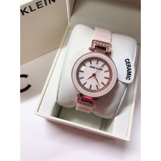 ANNE KLEIN LIGHT PINK MOTHER OF PEARL WOMEN WATCH