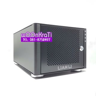 LIAN LI EX-30 SATA HOT SWAP 3 DRIVE HDD ENCLOSURE กล่องใส่ฮาร์ดดิสExternal BOX, Aluminum body, สีดำ