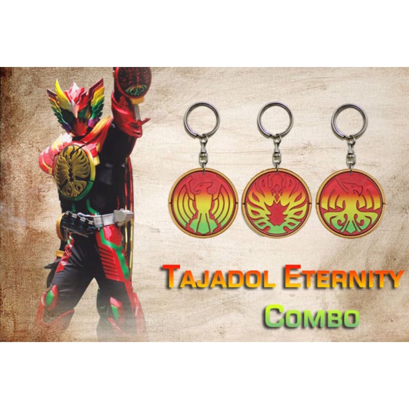 GANTUNGAN Medal OOO Tajadol Eternity Combo พวงกุญแจ