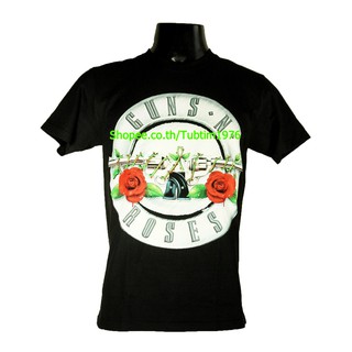 เสื้อยืดสุดเท่เสื้อวง Guns N Roses เสื้อวงดนตรีร็อค เดธเมทัล เสื้อวินเทจ กันส์แอนด์โรสเซส GUN413Sto5XL