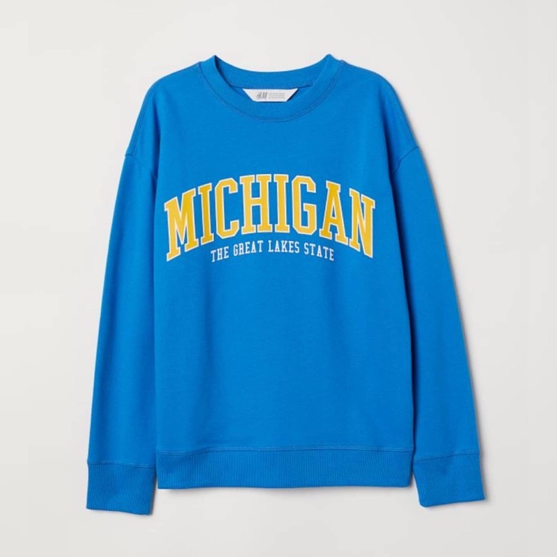 CREWNECK H&M MICHIGAN