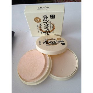 Lideal Q10 Double Moisturizing Powder (แป้งเต้าหู้2ชั้น)