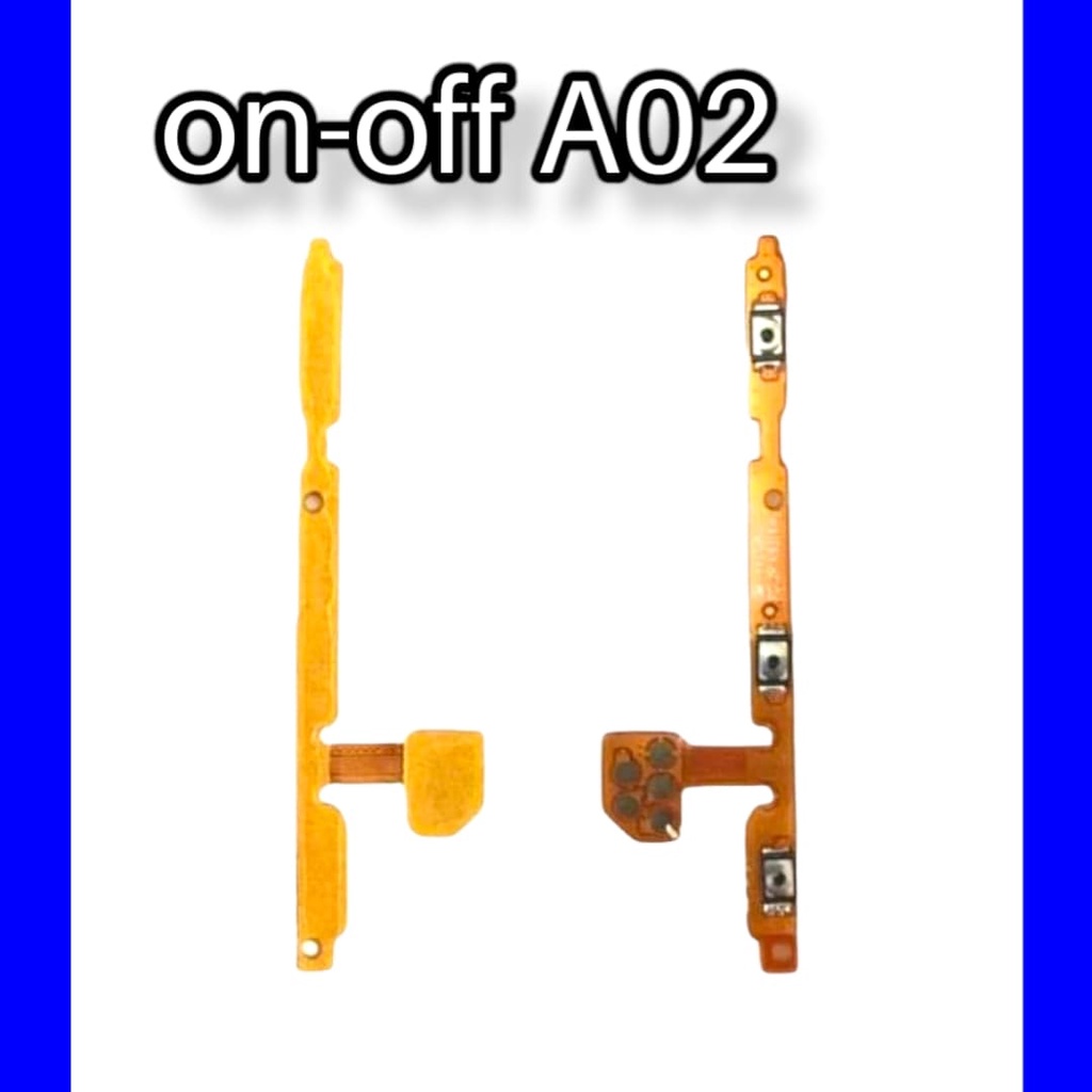 on-off  A02 แพรสวิต ปิด-เปิด PCB On-Off + Volume A02 แพรเปิด-ปิด A02 สินค้าพร้อมส่ง จัดส่งของทุกวัน