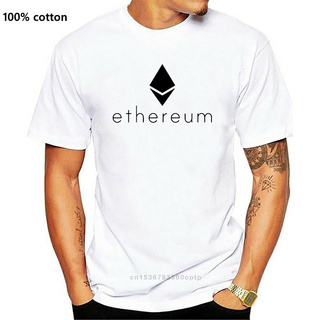 เสื้อยืดโอเวอร์ไซส์Ethereum Cryptocurrency เสื้อยืด Bitcoin แขนสั้นพิมพ์เสื้อยืดบุรุษS-3XL