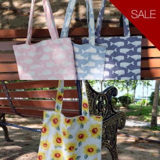 Sale!! กระเป๋าผ้าทานตะวัน / ปลาวาฬ